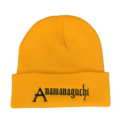 Anamanaguchi - Logo Beanie (Gold)