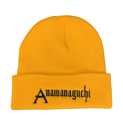 Anamanaguchi - Logo Beanie (Gold)