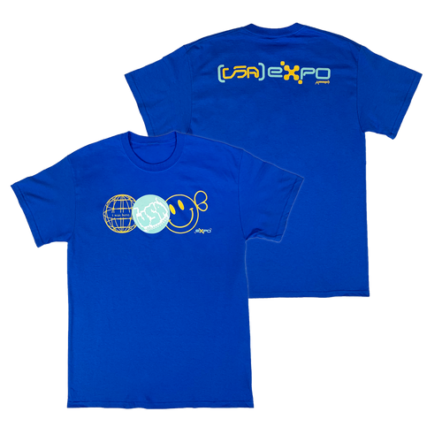 Expo T-Shirt - Neon Blue