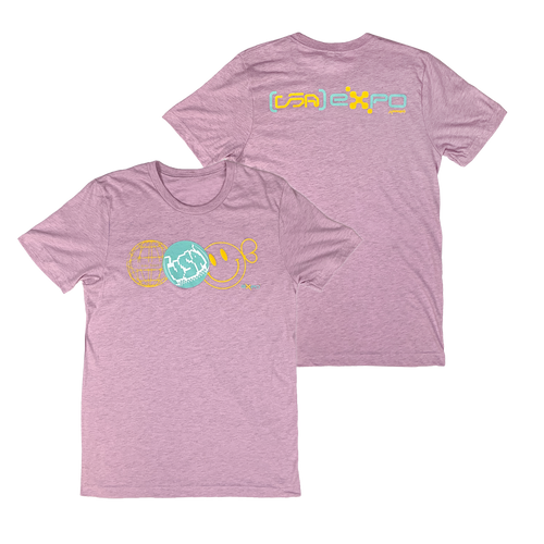 Expo T-Shirt - Heather Prism Lilac